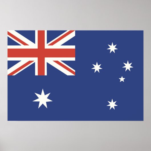 Flag of Australia ポスター (正面)