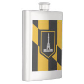 Flag of Baltimore, Maryland Hip Flask フラスク (右)