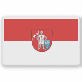 Flag of Bamberg, Germany シール