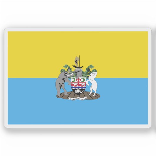 Flag of Banjul, Republic of The Gambia シール (正面)