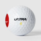 Flag of Baton Rouge, Louisiana Golf Balls ゴルフボール (ロゴ)