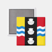 Flag of Bedfordshire Magnet マグネット (正面/裏面)