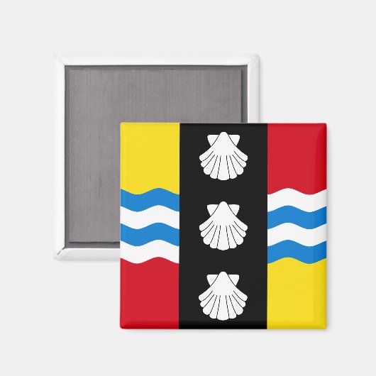 Flag of Bedfordshire Magnet マグネット (正面/裏面)