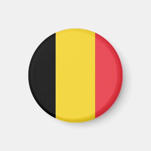 Flag of Belgium マグネット (正面)