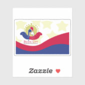 Flag of Belize City, Belize シール (シート)