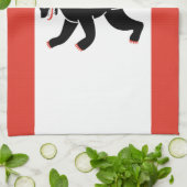 Flag of Berlin Kitchen Towel キッチンタオル (折り畳み)