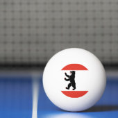 Flag of Berlin Ping-Pong Ball 卓球ボール (ネット)
