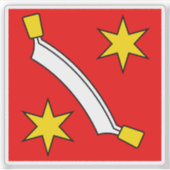 Flag of Bern-Mittelland district, Switzerland シール (正面)