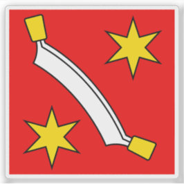 Flag of Bern-Mittelland district, Switzerland シール