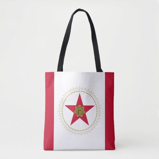 Flag of Birmingham, Alabama Tote Bag トートバッグ (正面)