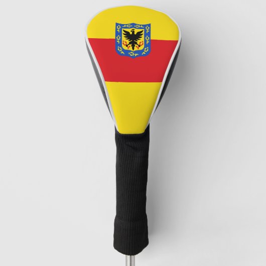 Flag of Bogota, Colombia Golf Head Cover ゴルフヘッドカバー (正面)