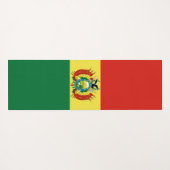 Flag of Bolivia ヨガマット (裏面(横))
