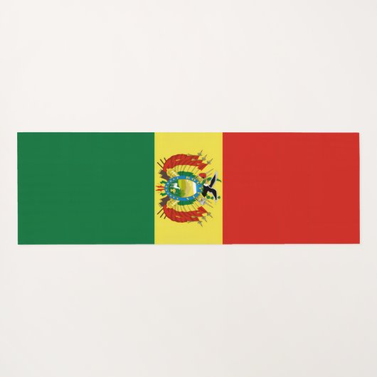 Flag of Bolivia ヨガマット (裏面(横))