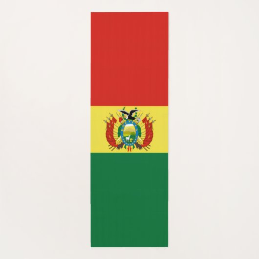 Flag of Bolivia ヨガマット (裏面)