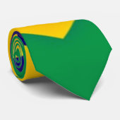 Flag of Brazil ネクタイ (ロール)
