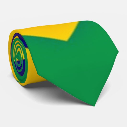 Flag of Brazil ネクタイ (ロール)