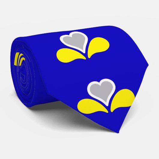 Flag of Brussels, Belgium Neck Tie ネクタイ (ロール)