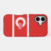 Flag of Calgary, Alberta Case-Mate iPhoneケース iPhone 16ケース (裏面横)