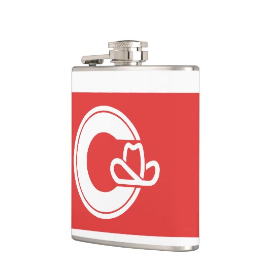 Flag of Calgary, Alberta Flask フラスク (左)