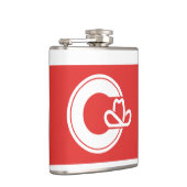 Flag of Calgary, Alberta Flask フラスク (右)