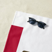 Flag Of California beach towel ビーチタオル (インサイチュ)