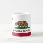 Flag Of California, California flag, mug コーヒーマグカップ (中央)