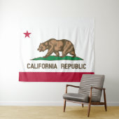 Flag Of California Wall Tapestry タペストリー (インサイチュ(横))