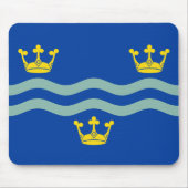 Flag of Cambridgeshire Mouse Pad マウスパッド (正面)