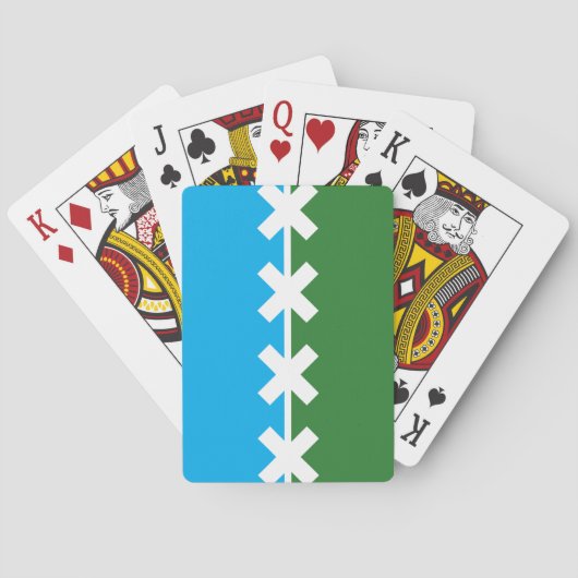 Flag of Cedar Park, Texas トランプ (裏面)