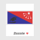 Flag of Central Province, Papua New Guinea シール (シート)