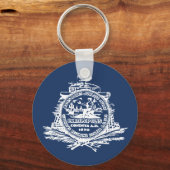 Flag of Charleston, South Carolina Keychain キーホルダー (正面)