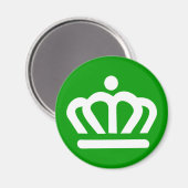 Flag of Charlotte, North Carolina マグネット (正面/裏面)