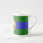Flag of Chattanooga, Tennessee Bone China Mug ボーンチャイナマグカップ (右)