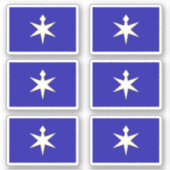 Flag of Chiba Prefecture, Japan シール (正面)