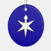Flag of Chiba Prefecture, Japan セラミックオーナメント (左)