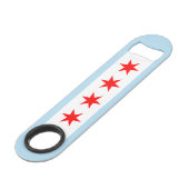 Flag of Chicago, Illinois スピード栓抜き (正面アングル)