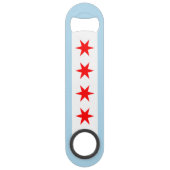 Flag of Chicago, Illinois スピード栓抜き (裏面)