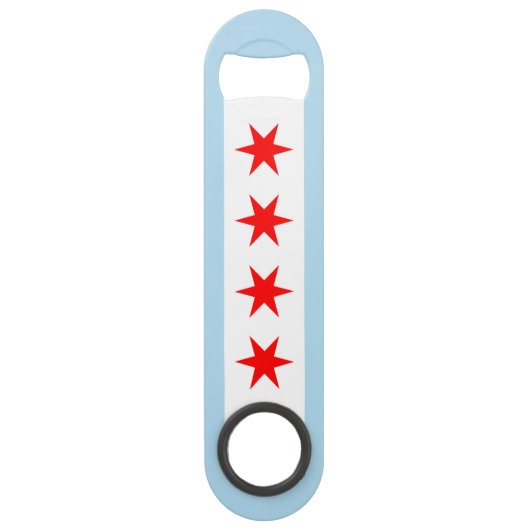 Flag of Chicago, Illinois スピード栓抜き (裏面)