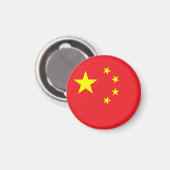 Flag of China マグネット (正面/裏面)