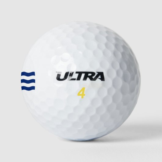 Flag of Cincinnati, Ohio Golf Balls ゴルフボール (ロゴ)