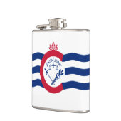 Flag of Cincinnati, Ohio Hip Flask フラスク (左)