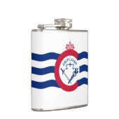 Flag of Cincinnati, Ohio Hip Flask フラスク (右)