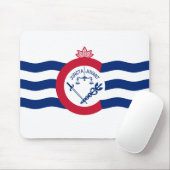 Flag of Cincinnati, Ohio Mouse Pad マウスパッド (マウス)