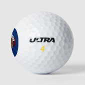Flag of City of El Paso, Texas Golf Balls ゴルフボール (ロゴ)