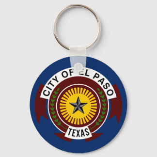 Flag of City of El Paso, Texas Keychain キーホルダー