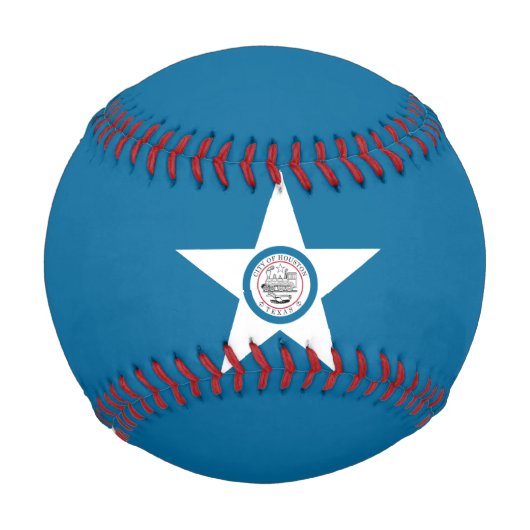 Flag of city of Houston, Texas Baseball 野球ボール (正面)