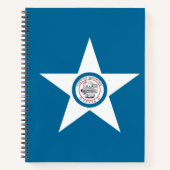 Flag of city of Houston, Texas Notebook ノートブック (正面)
