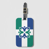 Flag of Columbia, Missouri ラゲッジタグ (正面縦)