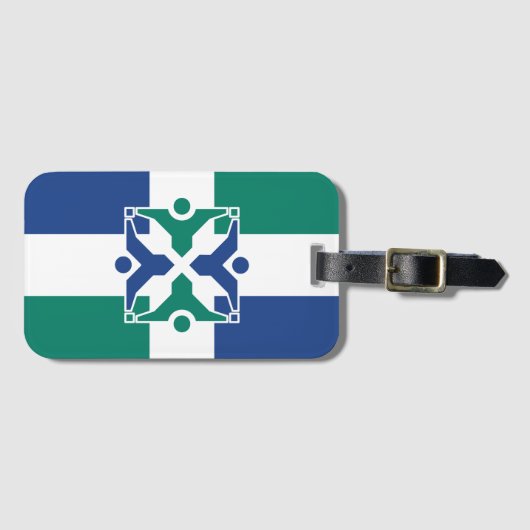 Flag of Columbia, Missouri ラゲッジタグ (正面横)