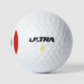 Flag of Columbus, Ohio Golf Balls ゴルフボール (ロゴ)